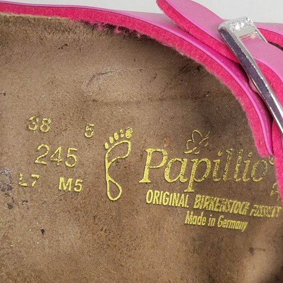 Papillio By Birkenstock Fussbett Gizeh Sandals. - Picture 13 of 13